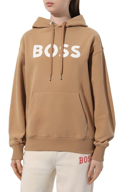 Хлопковое худи BOSS, арт. 50490635, фото 3