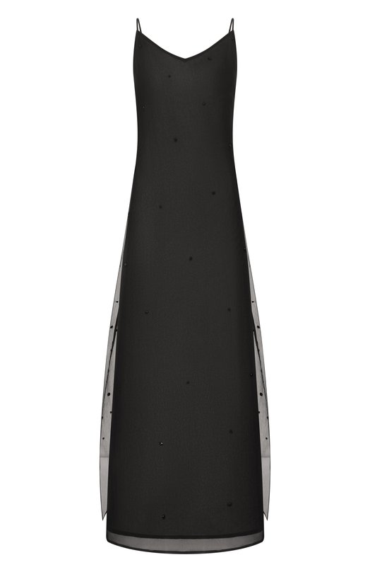 Шелковое платье Albus Lumen AL.RT26.DRESS02 Чёрный AL.RT26.DRESS02