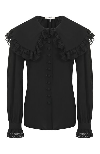 Женская шелковая блузка CHLOÉ, арт. CH25WHT07005