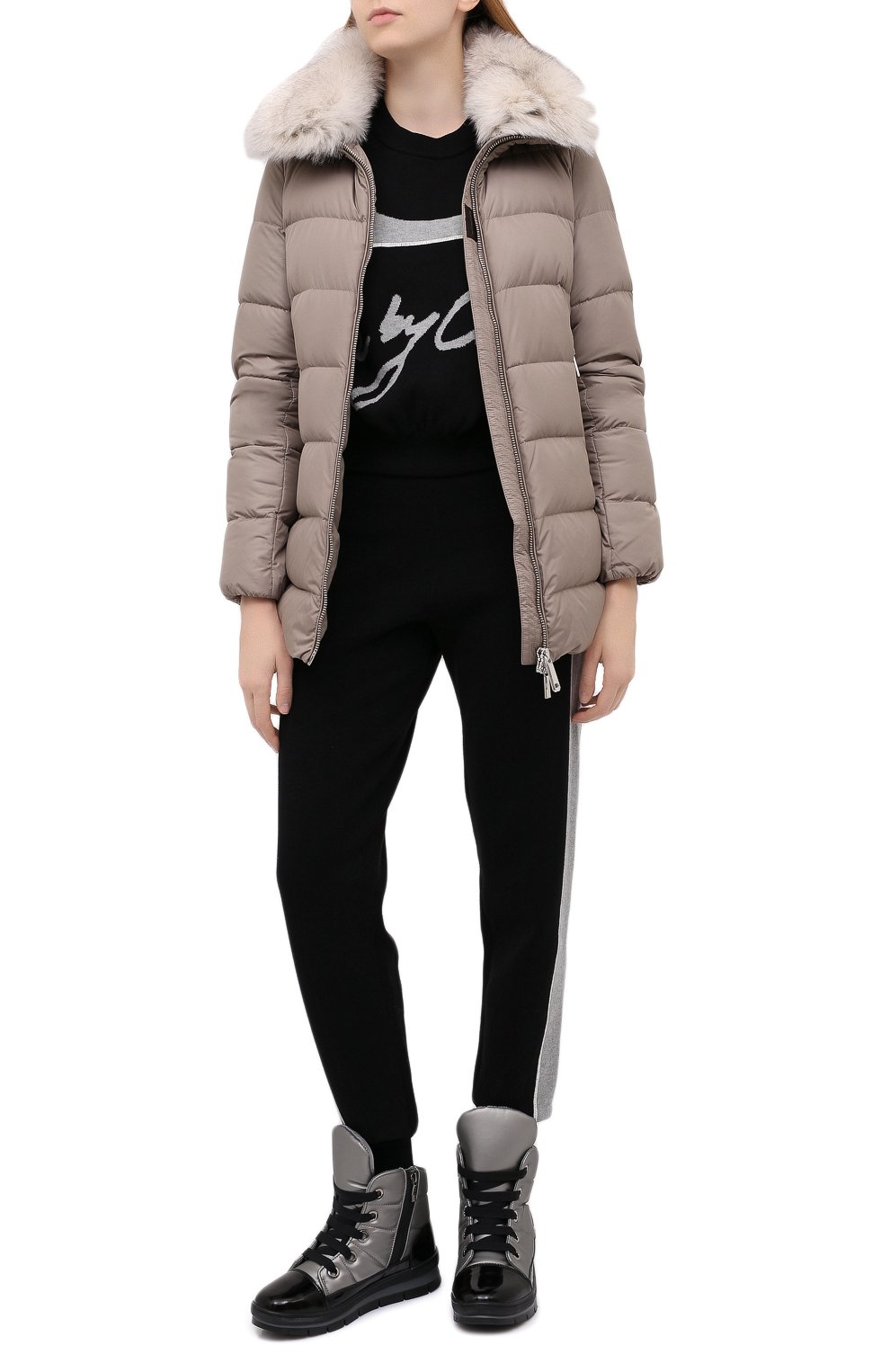 Текстильные ботинки JOG DOG серебряного цвета по цене 20900 руб., арт. 14007R/DR_ZAFFIR0SIGMA/W, фото 2 Текстильные ботинки JOG DOG, арт. 14007R/DR_ZAFFIR0SIGMA/W, фото 2