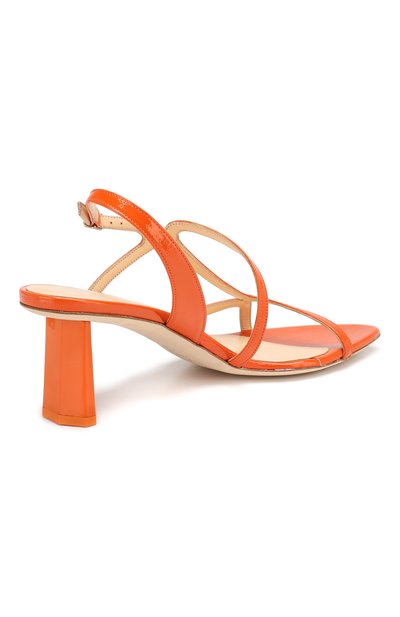 Кожаные босоножки brigette BY FAR, арт. BRIGETTE/PATENT LEATHER, фото 4