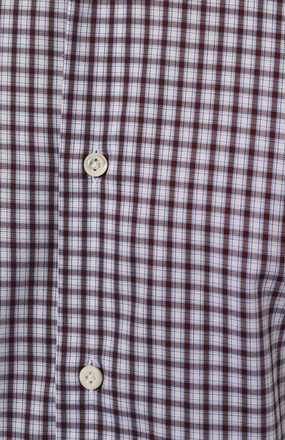 Хлопковая рубашка GIAMPAOLO фиолетового цвета по цене 32950 руб., арт. 908/41211, фото 5 Хлопковая рубашка GIAMPAOLO, арт. 908/41211, фото 5