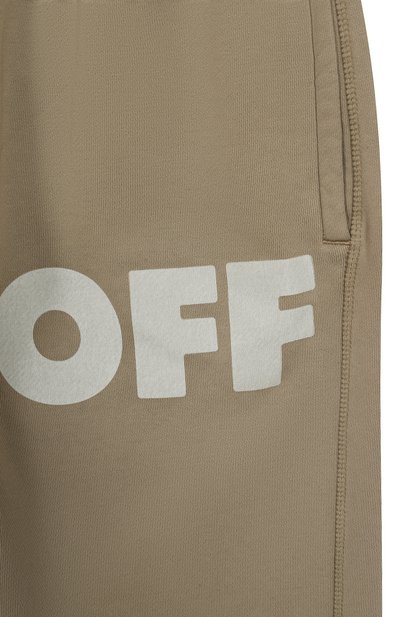 Хлопковые джоггеры OFF-WHITE, арт. 0BCH001S25FLE003/12+, фото 3