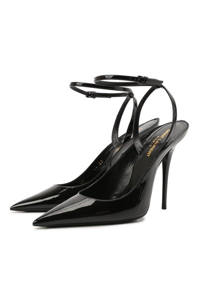 Кожаные туфли instinct SAINT LAURENT, арт. 656824/0NP00, фото 1