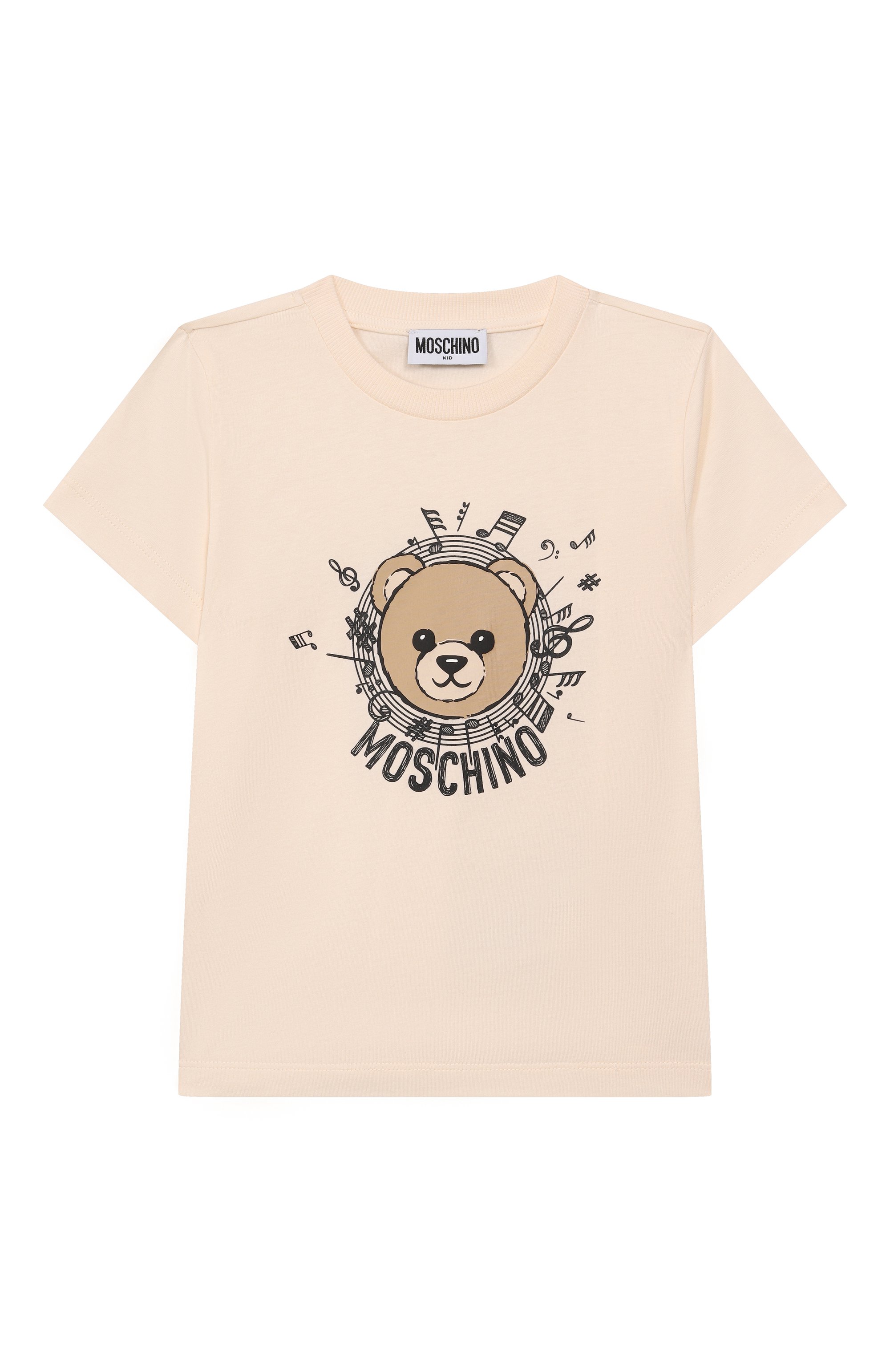 Хлопковая футболка MOSCHINO, арт. H0M058/LAA10/4-8, фото 1