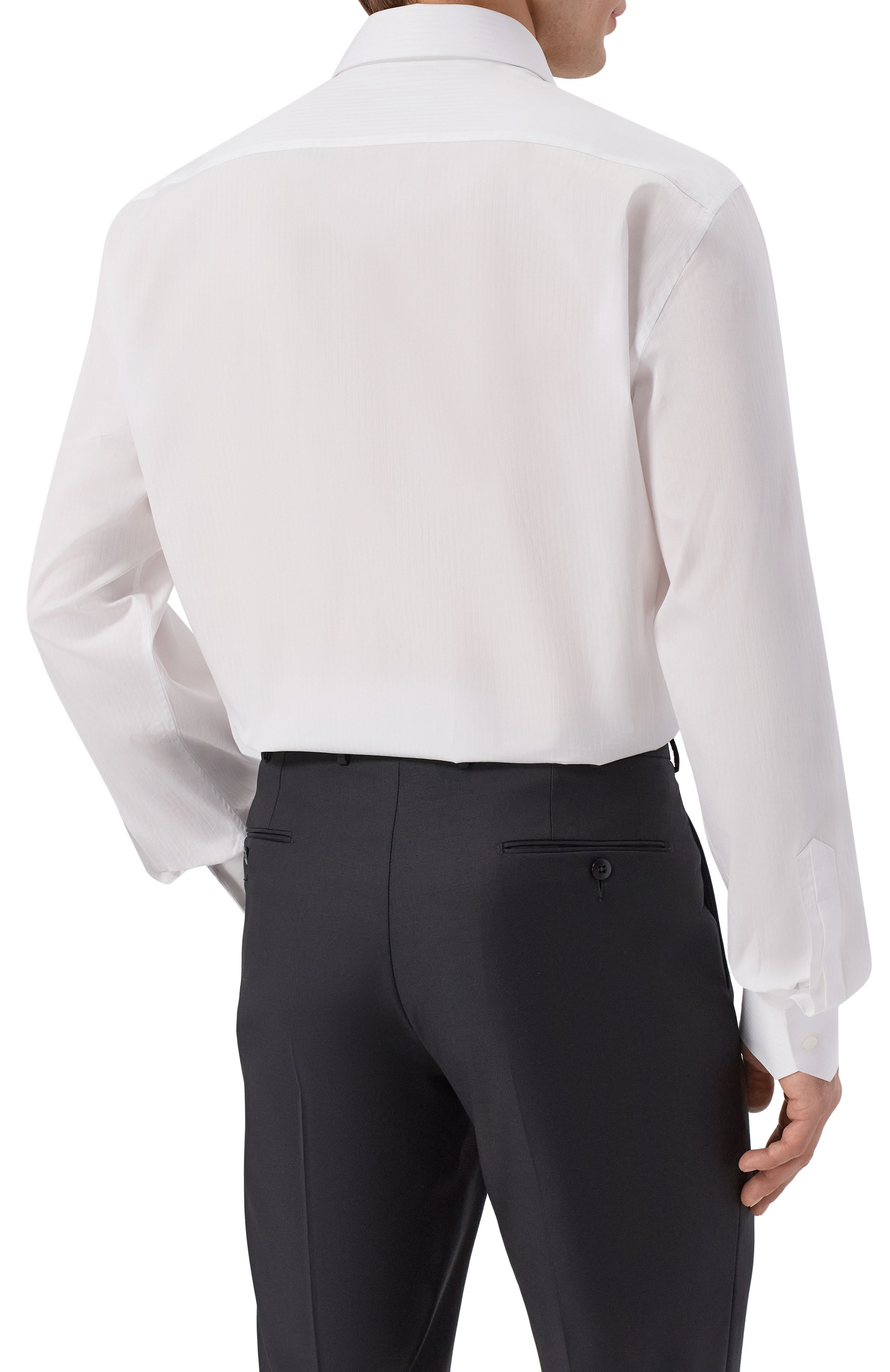 Хлопковая сорочка STEFANO RICCI, арт. MC003678/BN3103, фото 4