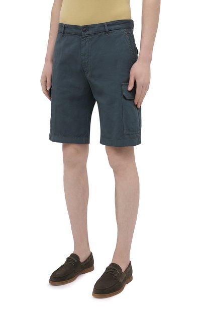 Шорты из хлопка и льна LORO PIANA, арт. FAL6339, фото 3