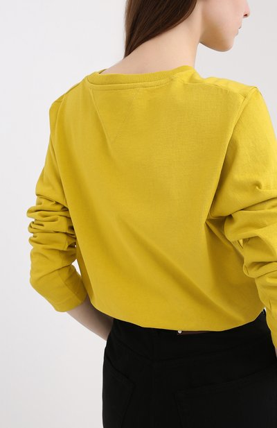 Хлопковый лонгслив BOTTEGA VENETA, арт. 636866/VF1U0, фото 4