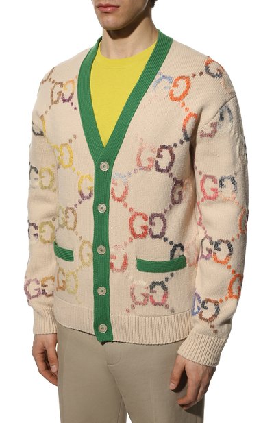 Шерстяной кардиган GUCCI, арт. 684883/XKB80, фото 3