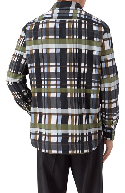 Хлопковая рубашка BOTTEGA VENETA, арт. 821368/V5PN0, фото 4