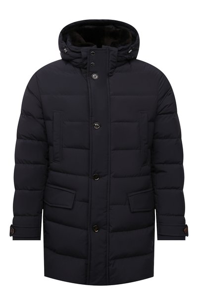 Пуховик с меховой отделкой saturno-stp MOORER, арт. SATURN0-STP/M0UGI100271-TEPA023, фото 1