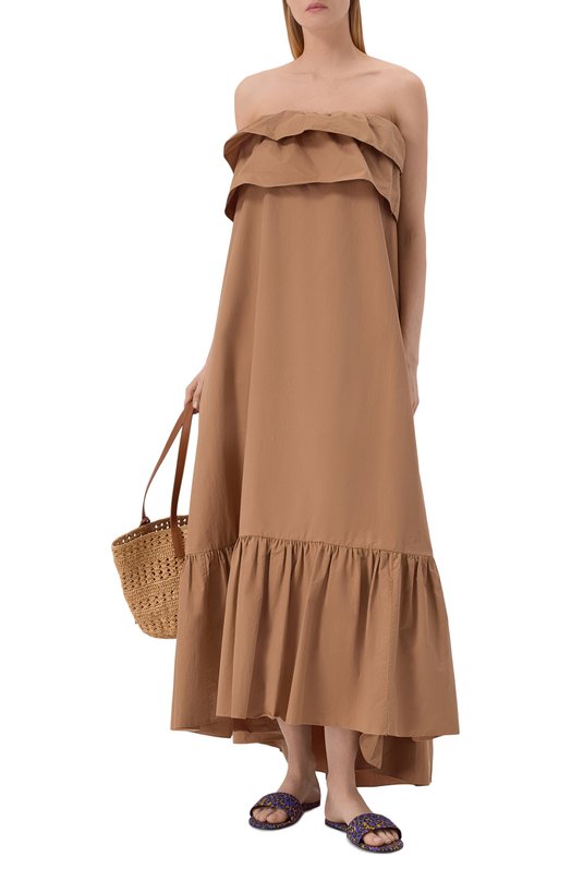 Текстильные шлепанцы Carlyle Saint Laurent 860754/AAF4R Фиолетовый  860754/AAF4R Фото 3