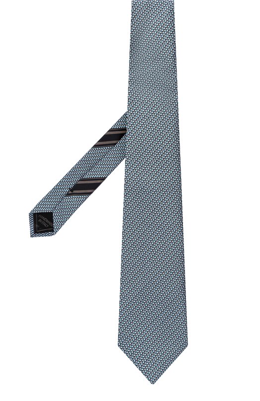 Шелковый галстук Brioni 062I00/PD482 Голубой  062I00/PD482 Фото 3