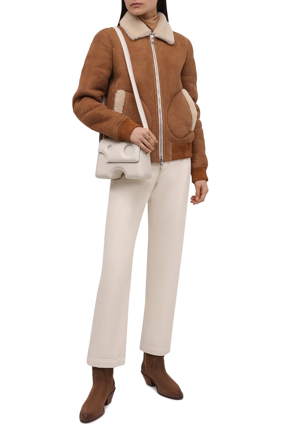 Сумка burrow OFF-WHITE, арт. 0WNN005S21LEA001, фото 3