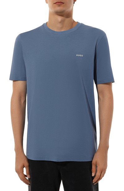 Хлопковая футболка HUGO, арт. 50466158, фото 3