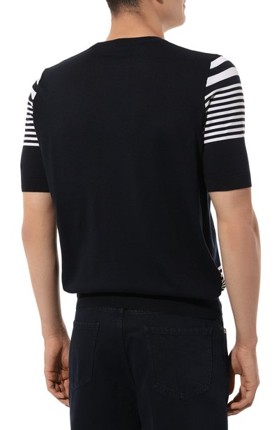 Джемпер из хлопка и шелка ZILLI, арт. KRN002M0142VYC000, фото 4