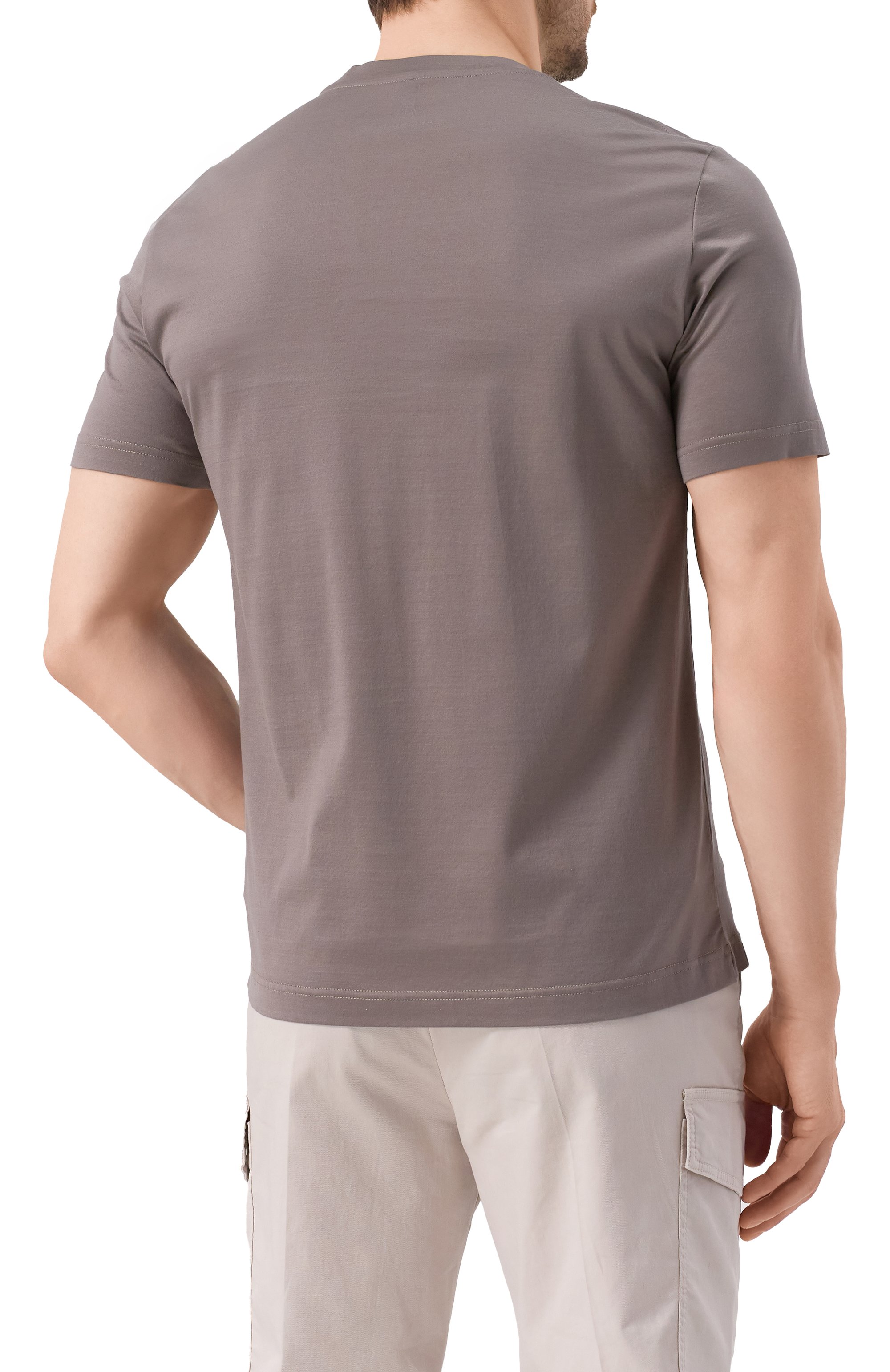 Хлопковая футболка CAPOBIANCO, арт. 18M660.MK00., фото 4