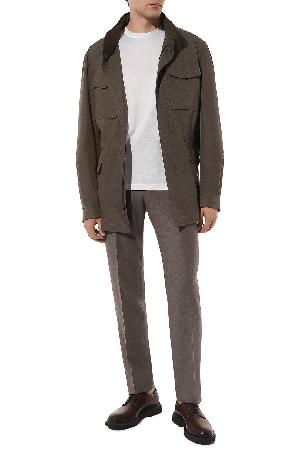 Шерстяные брюки ZEGNA, арт. 611F27A6/75TB12, фото 2