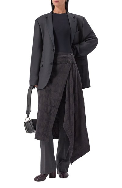 Юбка из шерсти и хлопка ANDREA YA'AQOV, арт. 25WT0K28/C0TT0N W00L, фото 2