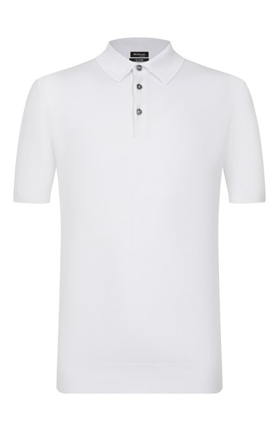 Мужская хлопковое поло KITON, арт. UMKXX33_001