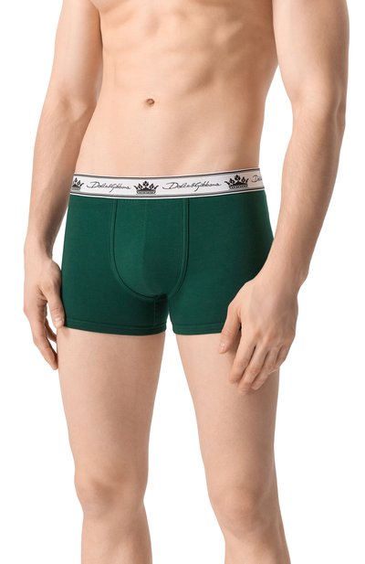 Хлопковые боксеры DOLCE & GABBANA, арт. M4B72J/0NR55/2-6, фото 2