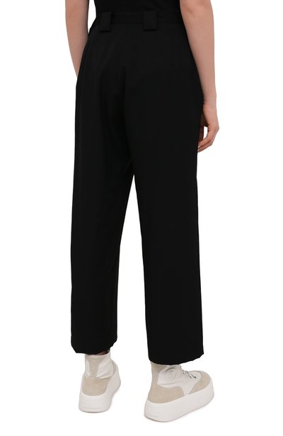Шерстяные брюки YOHJI YAMAMOTO, арт. FD-P18-100, фото 4