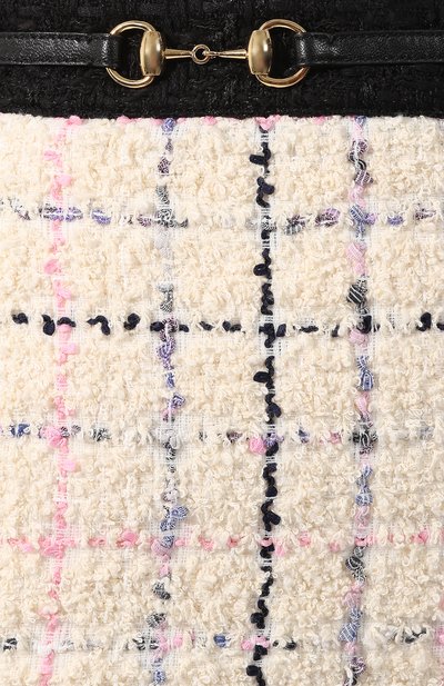 Хлопковая юбка GUCCI, арт. 550746/Z8AAU, фото 5