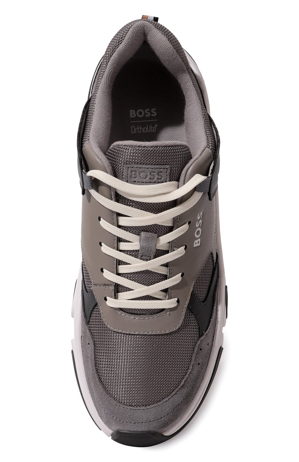Комбинированные кроссовки BOSS, арт. 50487741, фото 6
