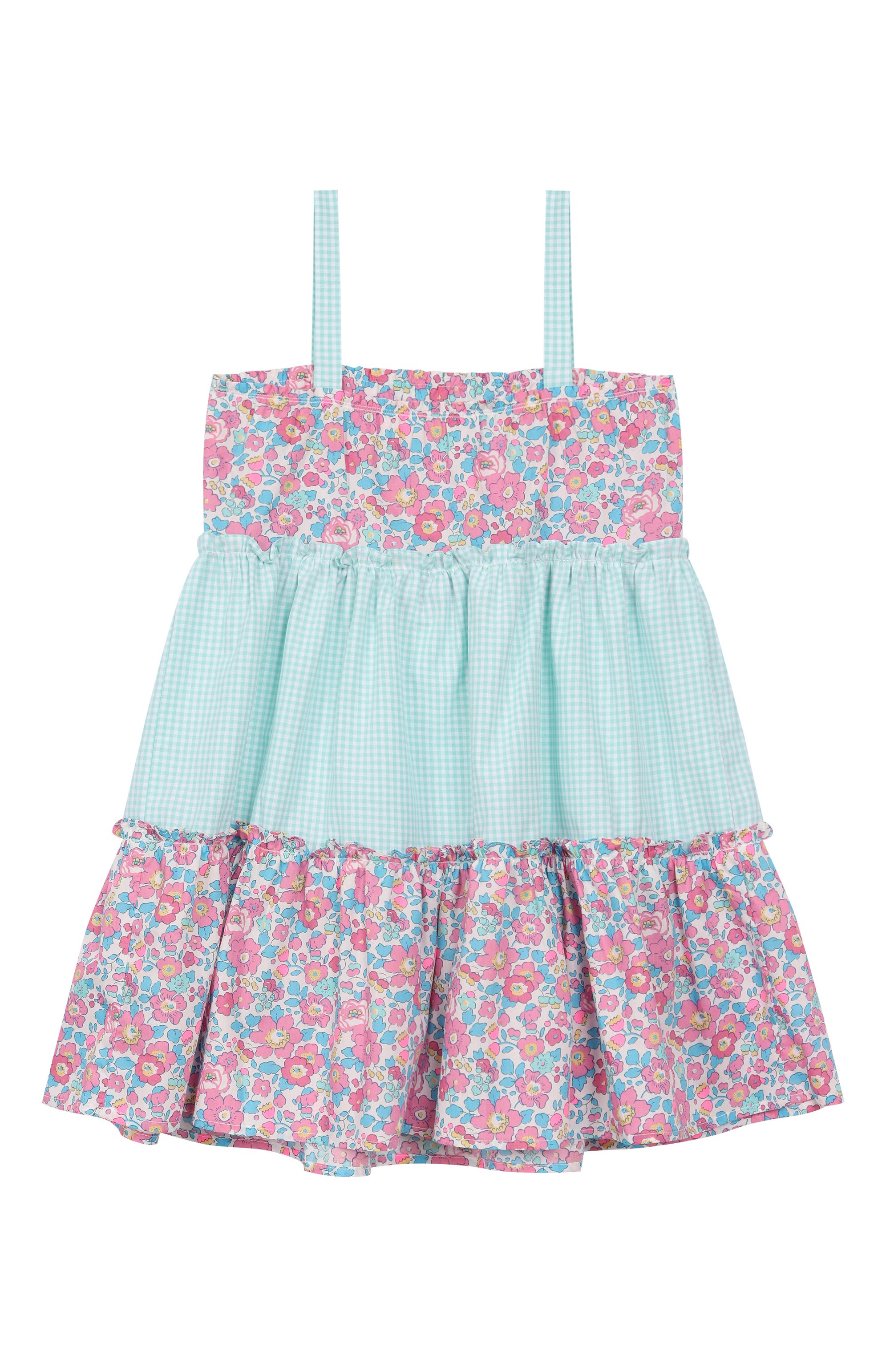 Хлопковый сарафан PESCIOLINO ROSSO, арт. PBSABI-14PATCH/1A-6A, фото 2