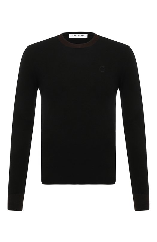 

Джемпер из вискозы и шерсти Trussardi, Чёрный
