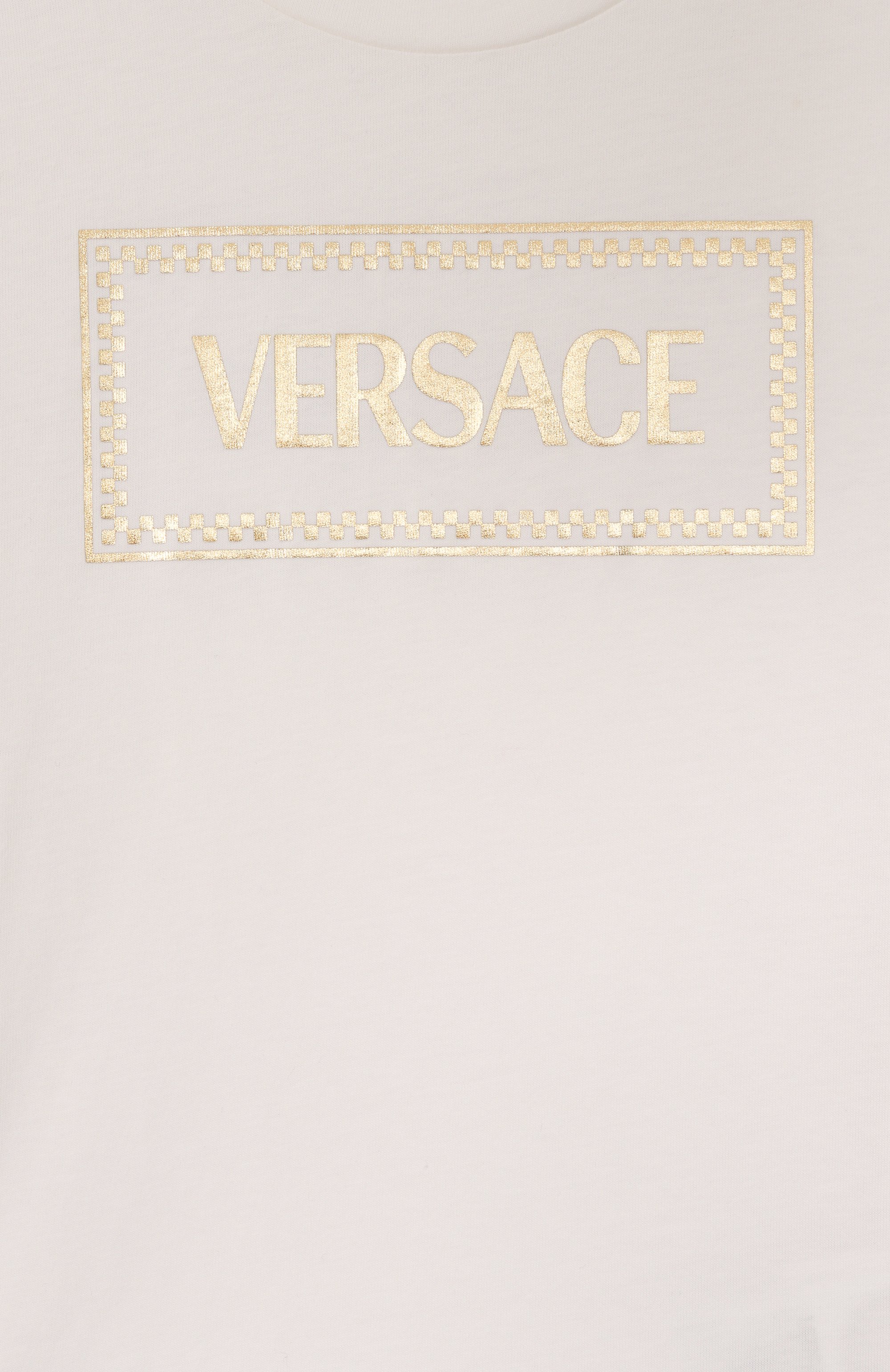Хлопковая футболка VERSACE, арт. 1018342/1A13874, фото 3