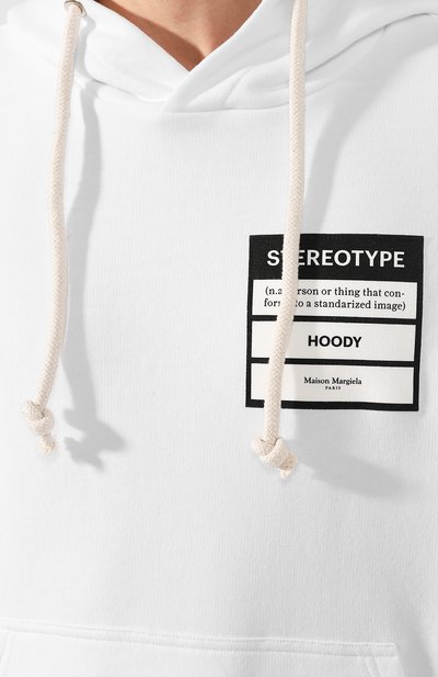 Хлопковое худи MAISON MARGIELA, арт. S50GU0132/S25443, фото 5