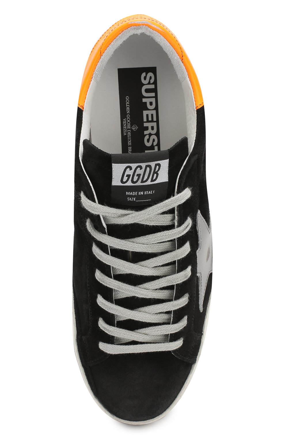 Замшевые кеды superstar GOLDEN GOOSE DELUXE BRAND, арт. G34MS590.N36, фото 5