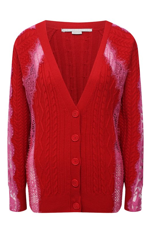 

Шерстяной кардиган Stella McCartney, Красный