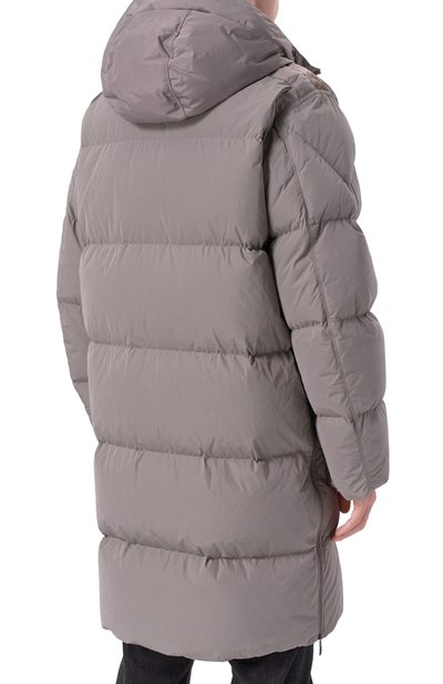 Пуховик PARAJUMPERS светло-серого цвета по цене 133000 руб., арт. 25WMPMPUHF04, фото 4 Пуховик PARAJUMPERS, арт. 25WMPMPUHF04, фото 4