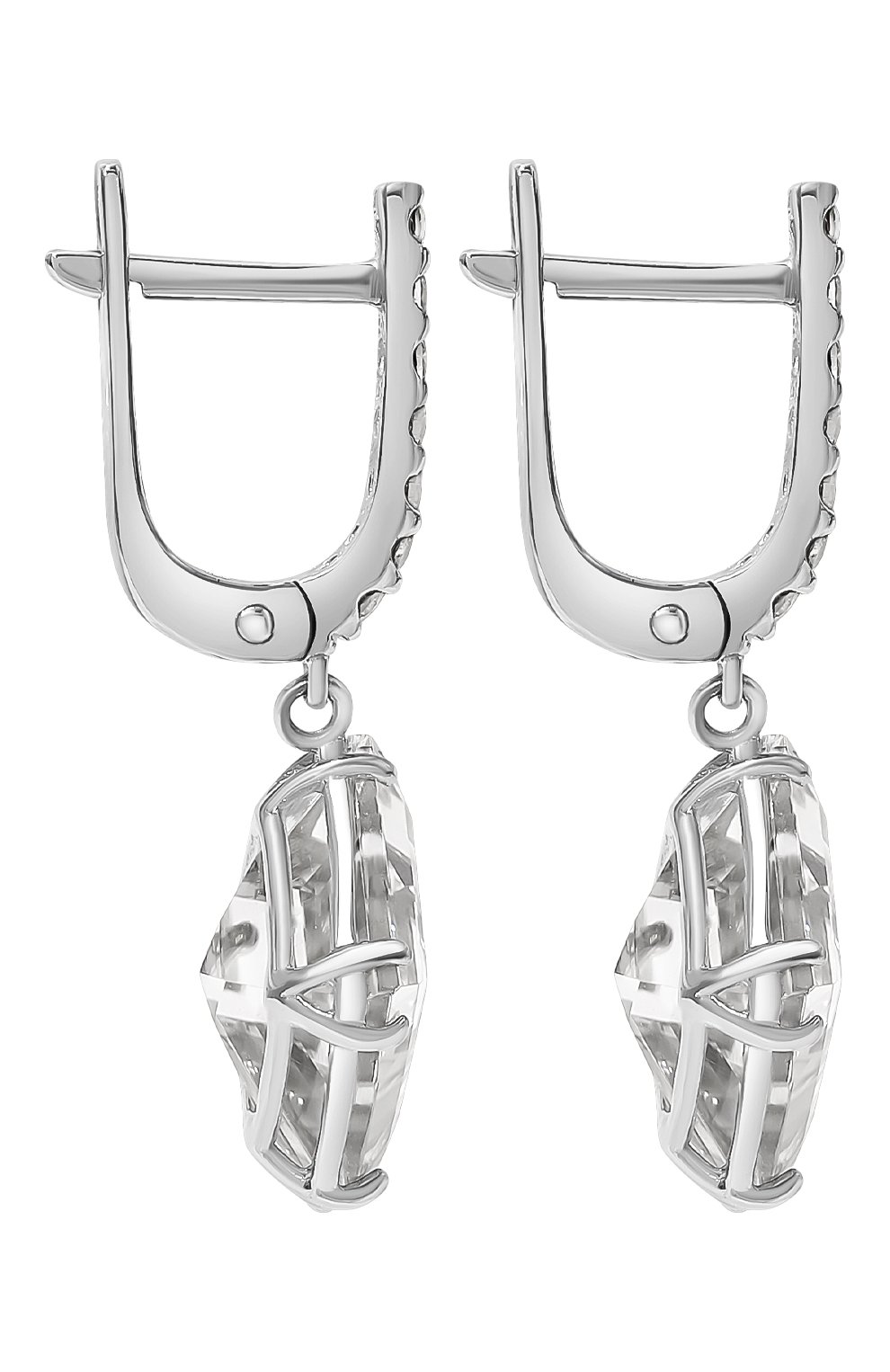 Серьги serene MOONKA прозрачного цвета по цене 16900 руб., арт. rmb-er-crs, фото 4 Серьги serene MOONKA, арт. rmb-er-crs, фото 4