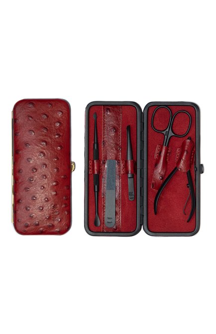 Маникюрный набор KIEHL SOLINGEN бесцветного цвета, арт. 9521/24T Struzzino red | Фото 1 (Нос: Не проставлено; Региональные ограничения белый список (Axapta Mercury): Не проставлено)