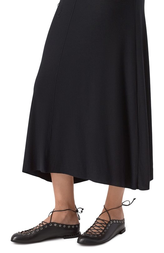 Кожаные балетки Premiata M7349/DIAM0ND Чёрный  M7349/DIAM0ND Фото 2