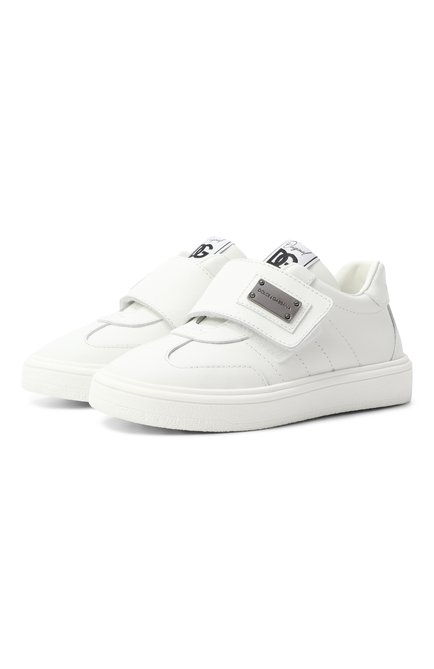 Кожаные кеды portofino DOLCE & GABBANA, арт. DN0228/A1048