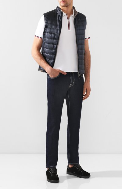 Замшевые кеды на шнуровке GIANVITO ROSSI, арт. S26340.M1BLK.SUENER0, фото 2