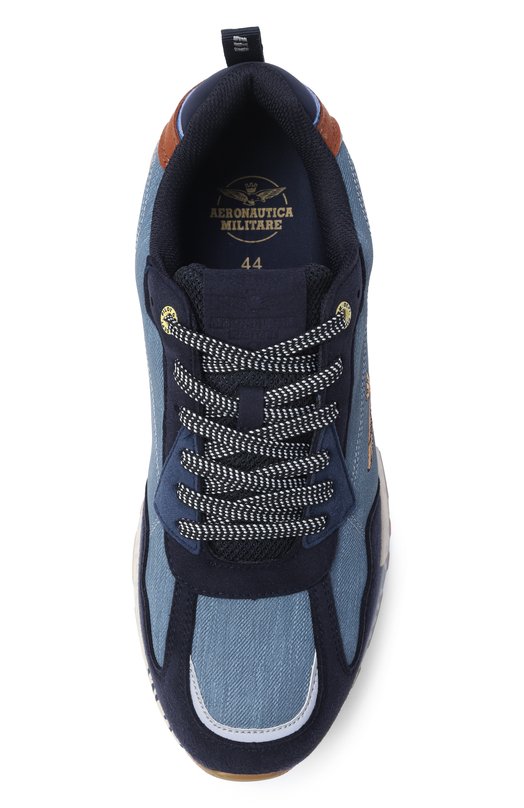 Комбинированные кроссовки Aeronautica Militare SC0276UCT03380 Голубой  SC0276UCT03380 Фото 6