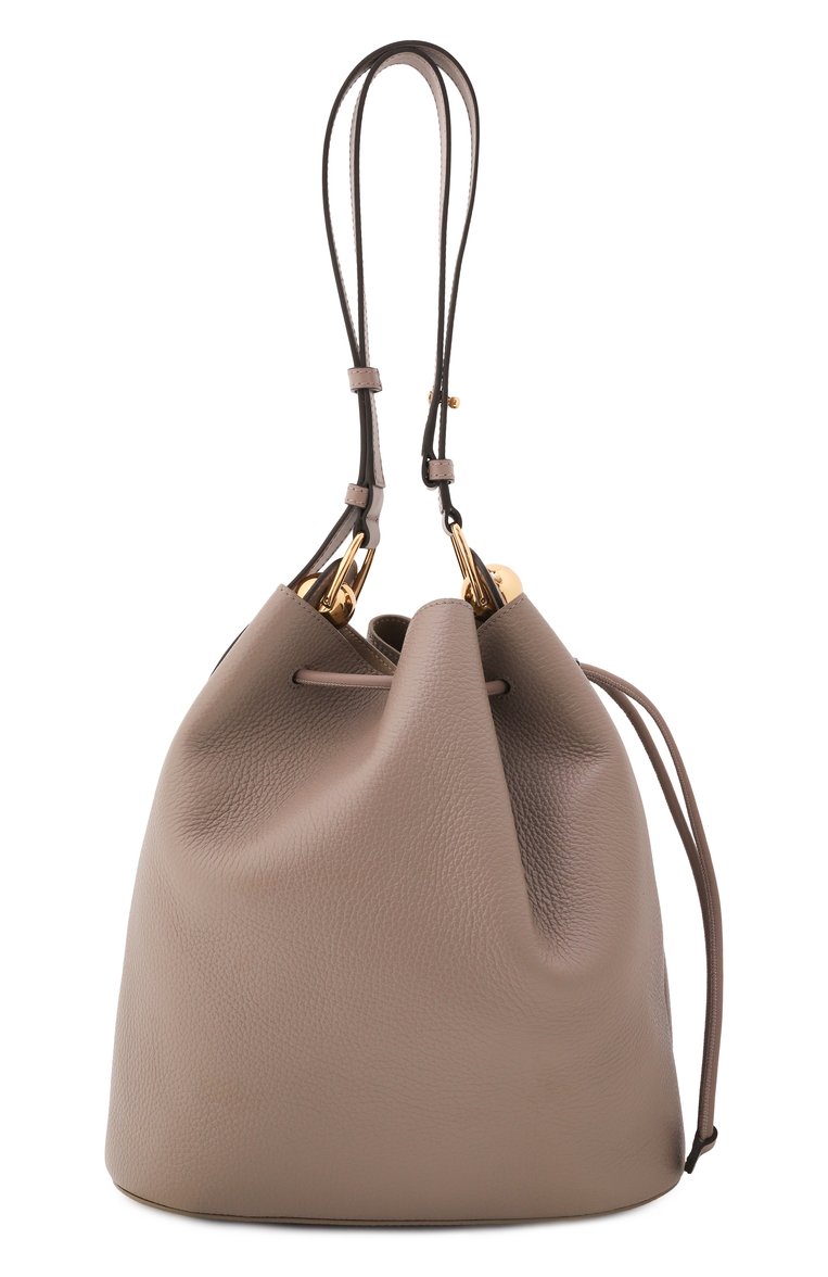 Женская сумка furla sfera small FURLA бежевого цвета, арт. WB01449/BX0176 | Фото 6 (Материал: Натуральная кожа; Ремень/цепочка: На ремешке; Размер: small)