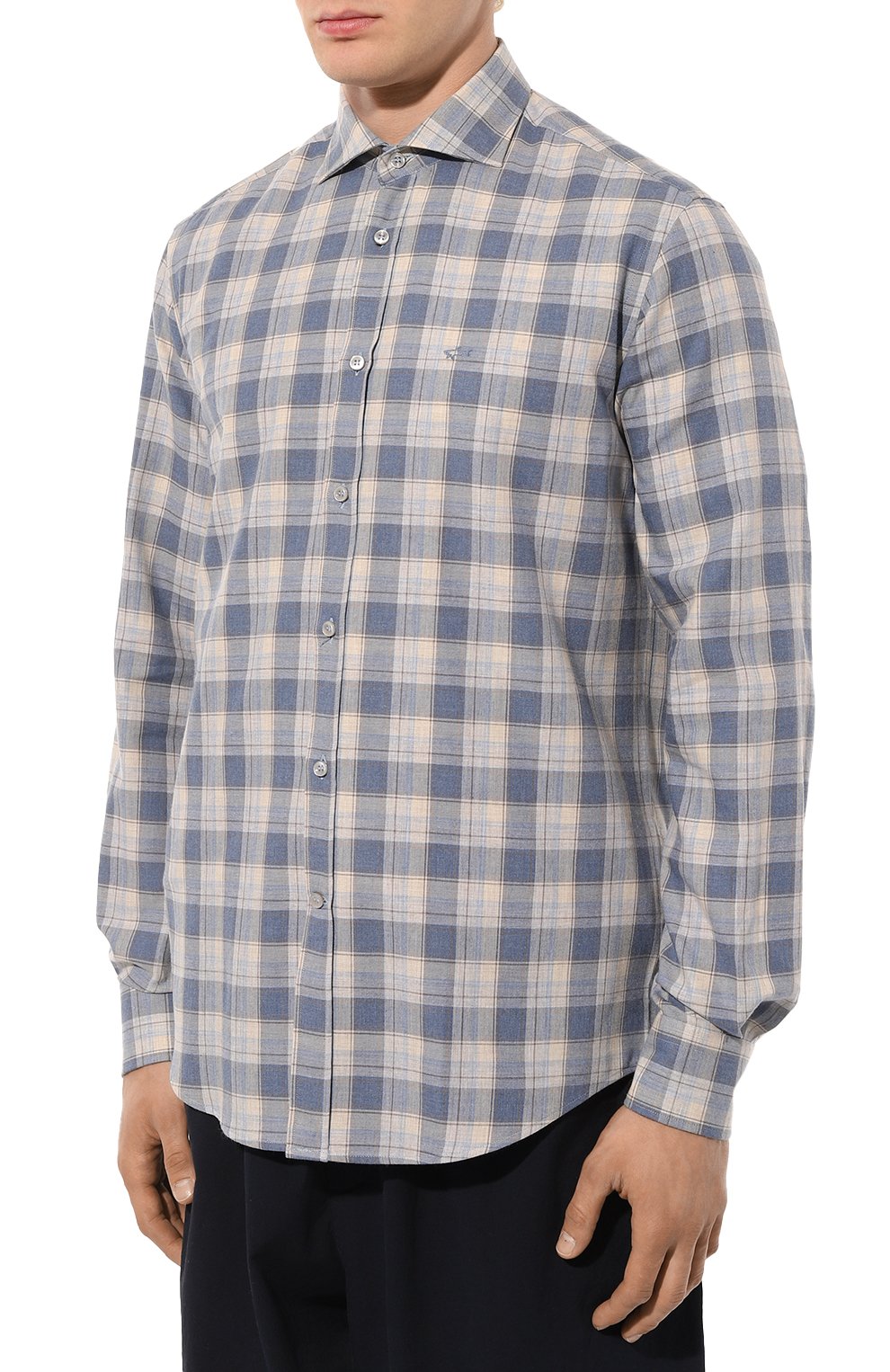 Хлопковая рубашка PAUL&SHARK, арт. 13313037J, фото 3