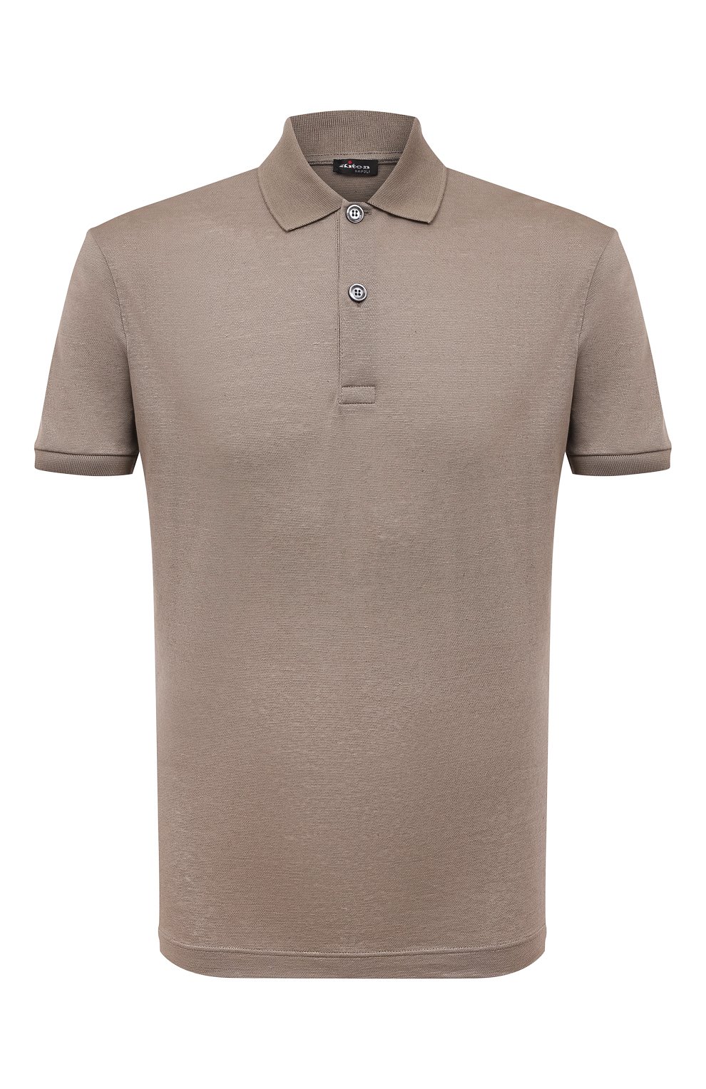 Поло изо льна и хлопка KITON, арт. UMK0234, фото 1