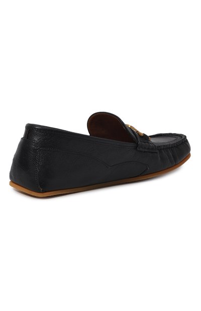 Кожаные мокасины GUCCI, арт. 655519 1XO00, фото 5