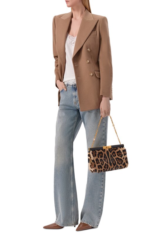 Клатч Marlene medium Dolce & Gabbana BB7672/A0863 Леопардовый  BB7672/A0863 Фото 3