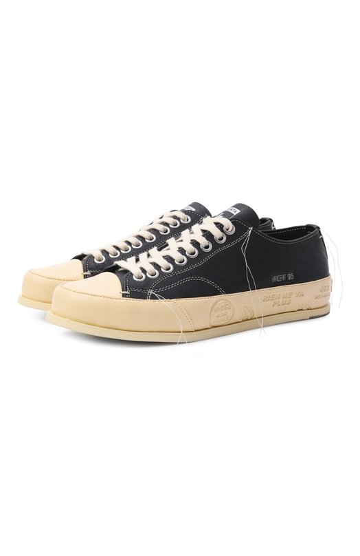 Кожаные кеды Vince 015 Premiata VINCE015/NER0 Чёрный VINCE015/NER0