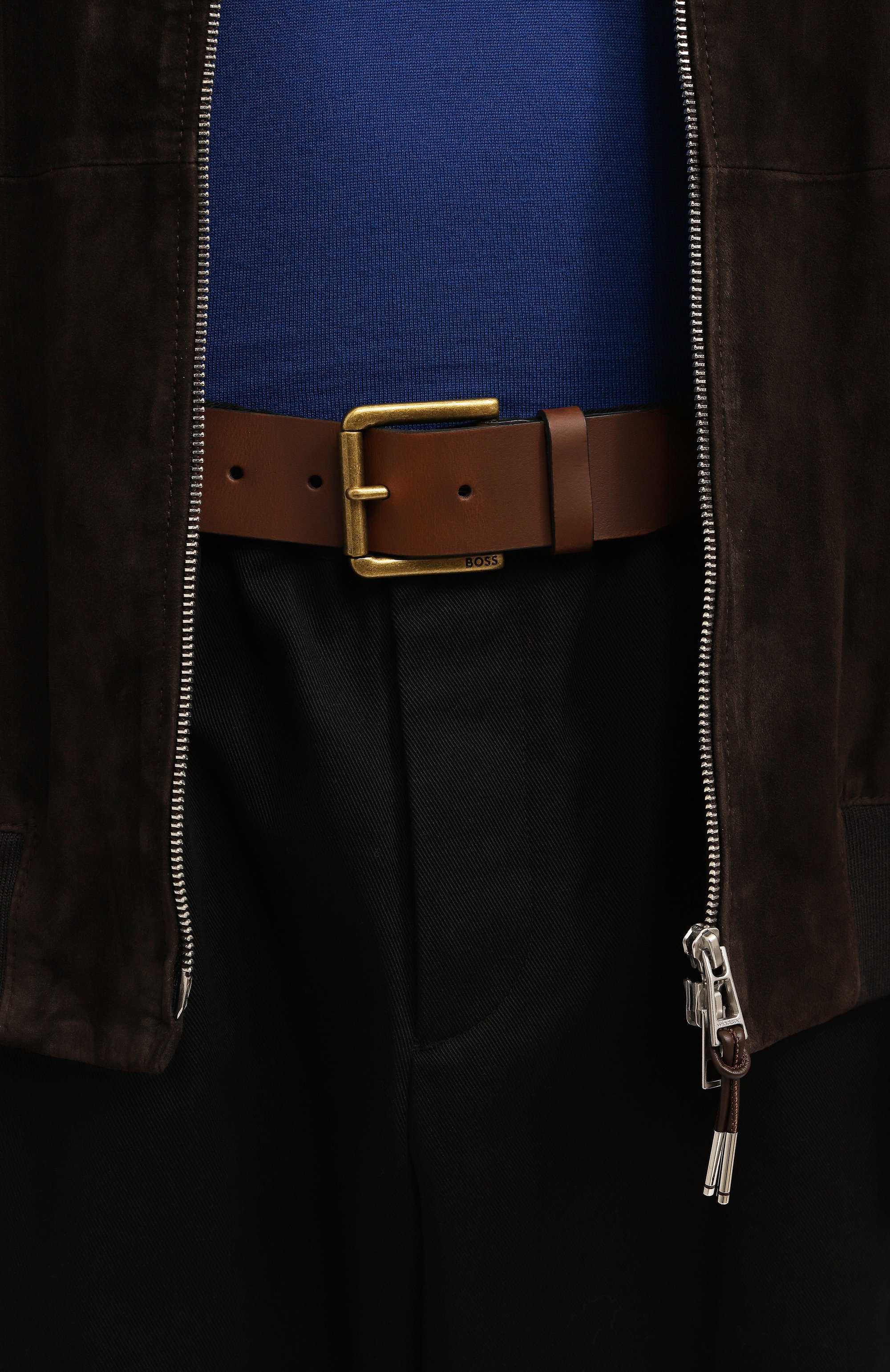 Кожаный ремень BOSS, арт. 50491889, фото 2