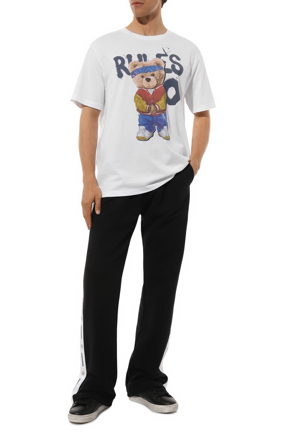 Хлопковая футболка BISIBIGLIO, арт. TED RULES ZER0, фото 2