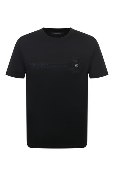 Мужская хлопковая футболка STEFANO RICCI, арт. MNH4102990/TE0001